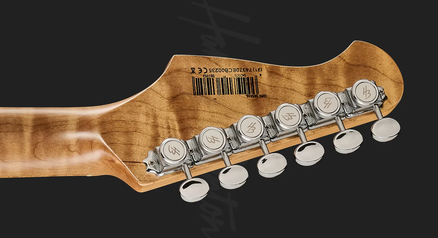 Harley Benton Deluxe ST-Modern Plus HSS E-Gitarre White