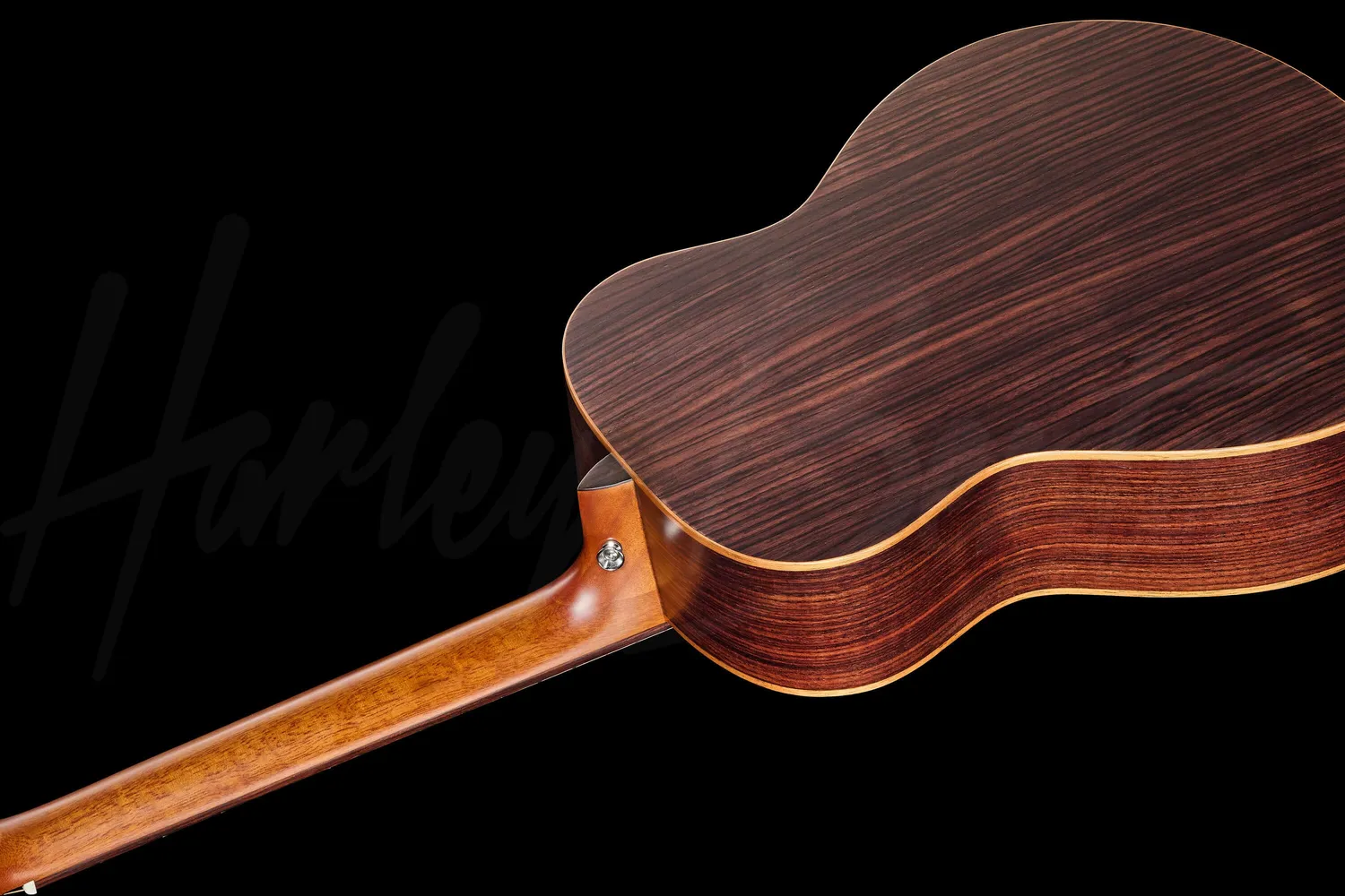 Harley Benton Custom Line CLB-70SRE Mini Akustikbass schwarz Fichte massiv