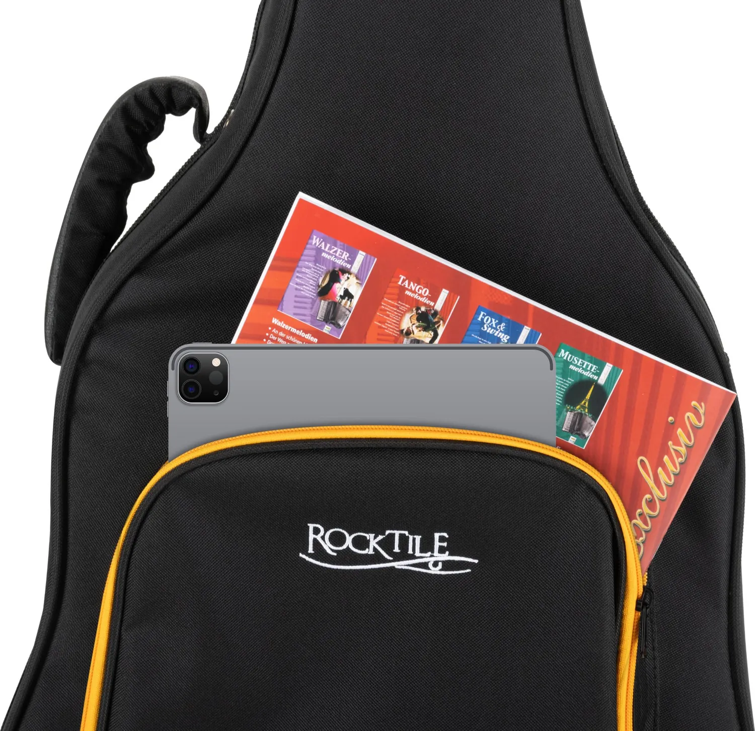 Rocktile KGSC-5122BK Gigbag Klassikgitarre schwarz gepolstert