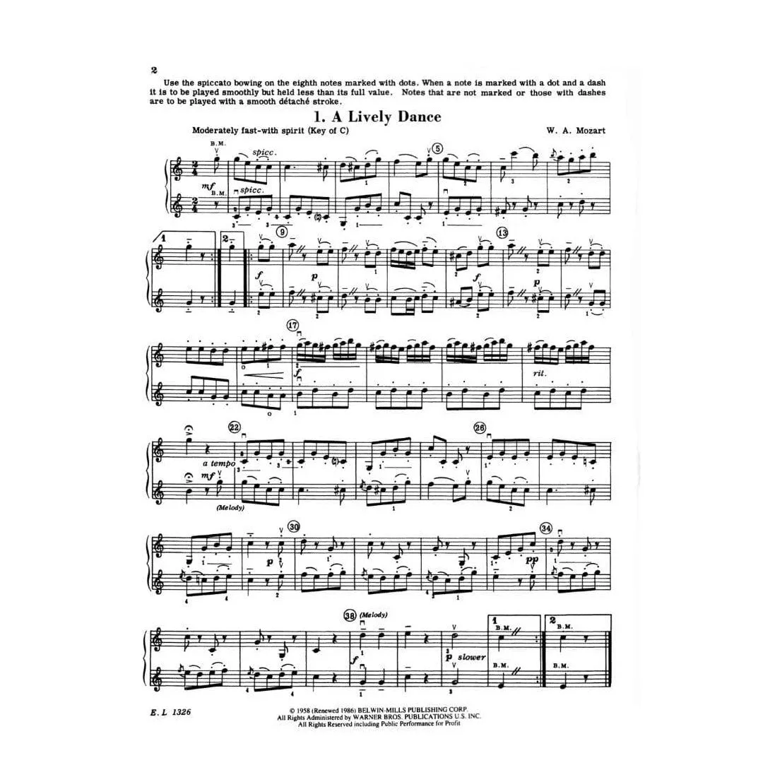 Applebaum Beautiful Music 2 Violinen Vol.4 Noten