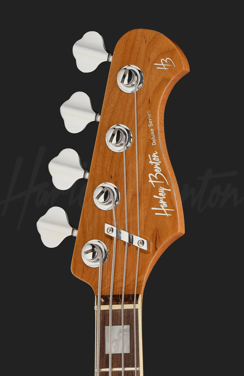 Harley Benton Pro Series MV-4JB E-Bass Natural Alnico