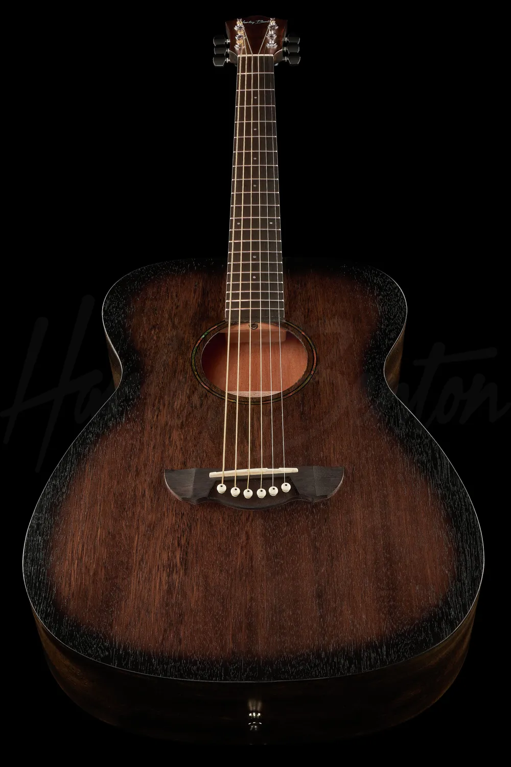 Harley Benton Delta Blues O Bluesgitarre Mahagoni