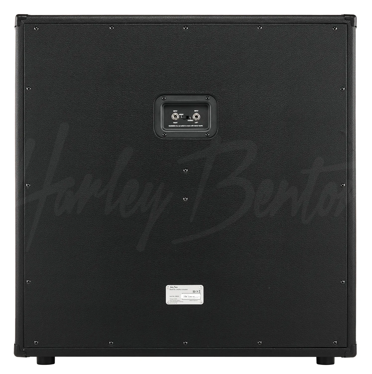 Harley Benton G412Plus Gitarrenbox unbestückt 4x12 geschlossen