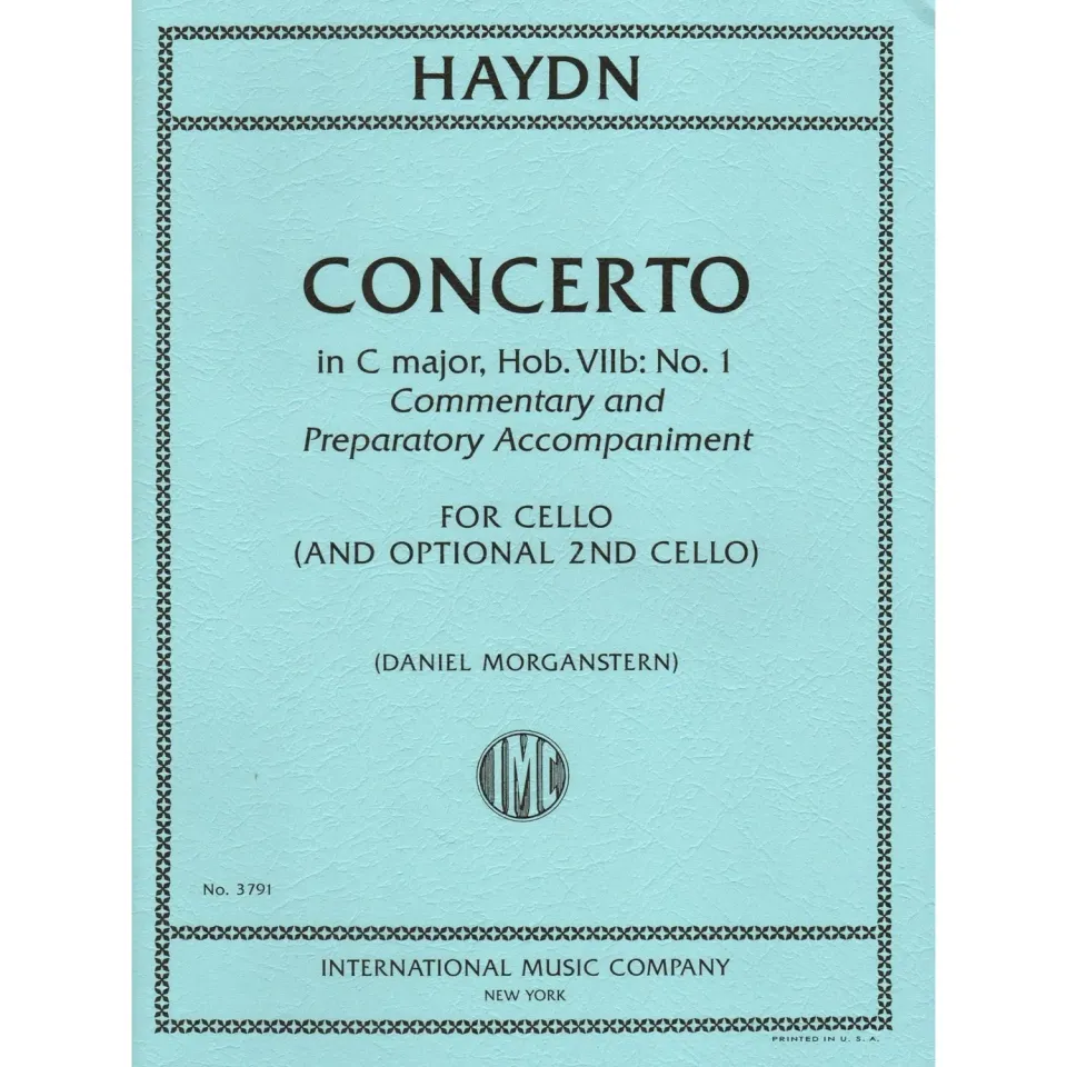 Haydn Konzert C-Dur Cellonoten Morganstern Solo