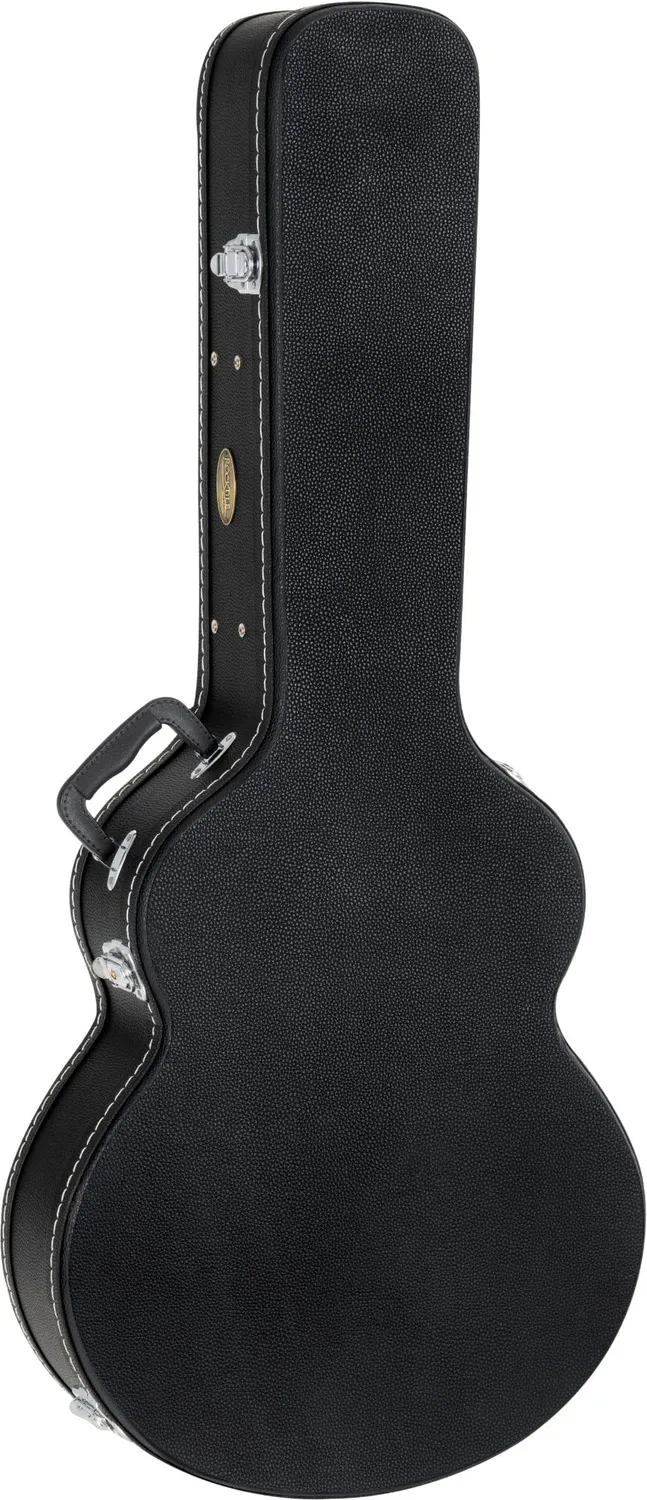 Rocktile Gitarrenkoffer Jumbo Jazz 4/4 Koffer schwarz 110 cm