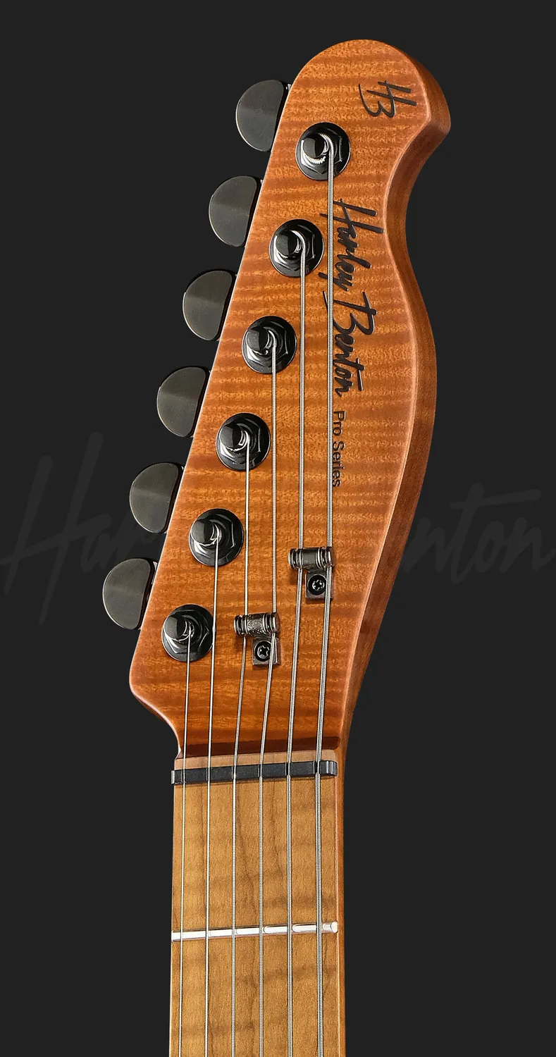 Harley Benton Progressive Fusion-T II EMG LH MN HT SBK E-Gitarre Schwarz