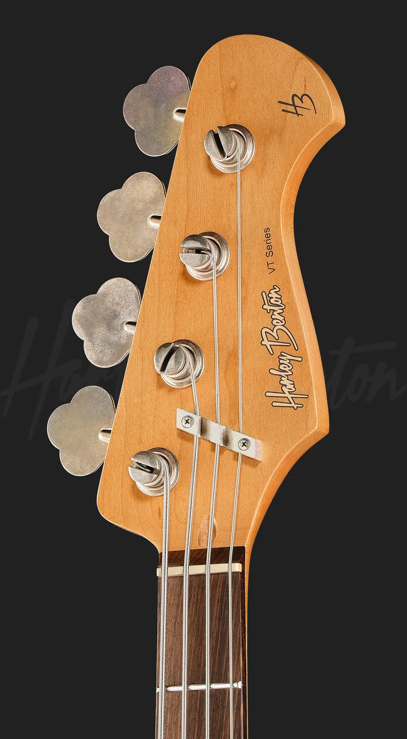 Harley Benton Vintage JB-62HA SB E-Bass Sunburst Relic