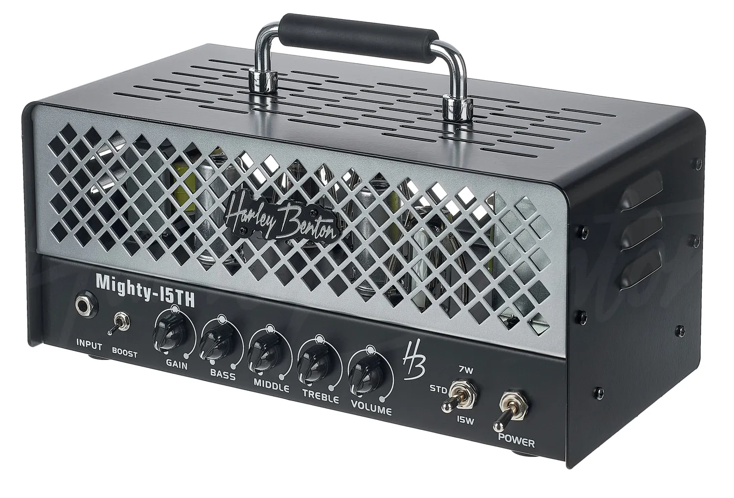 Harley Benton Mighty-15TH Röhrenverstärker Topteil 15 Watt
