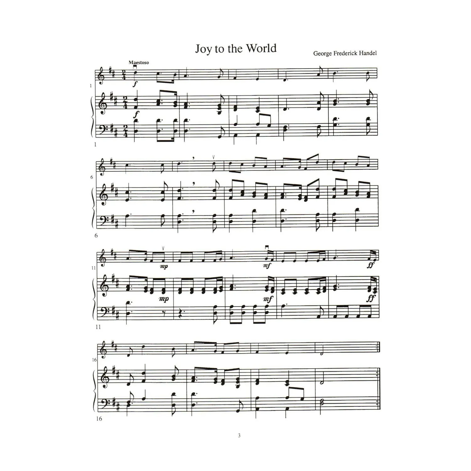 Mel Bay Christmas Solos Violine Level 1 Noten Duncan