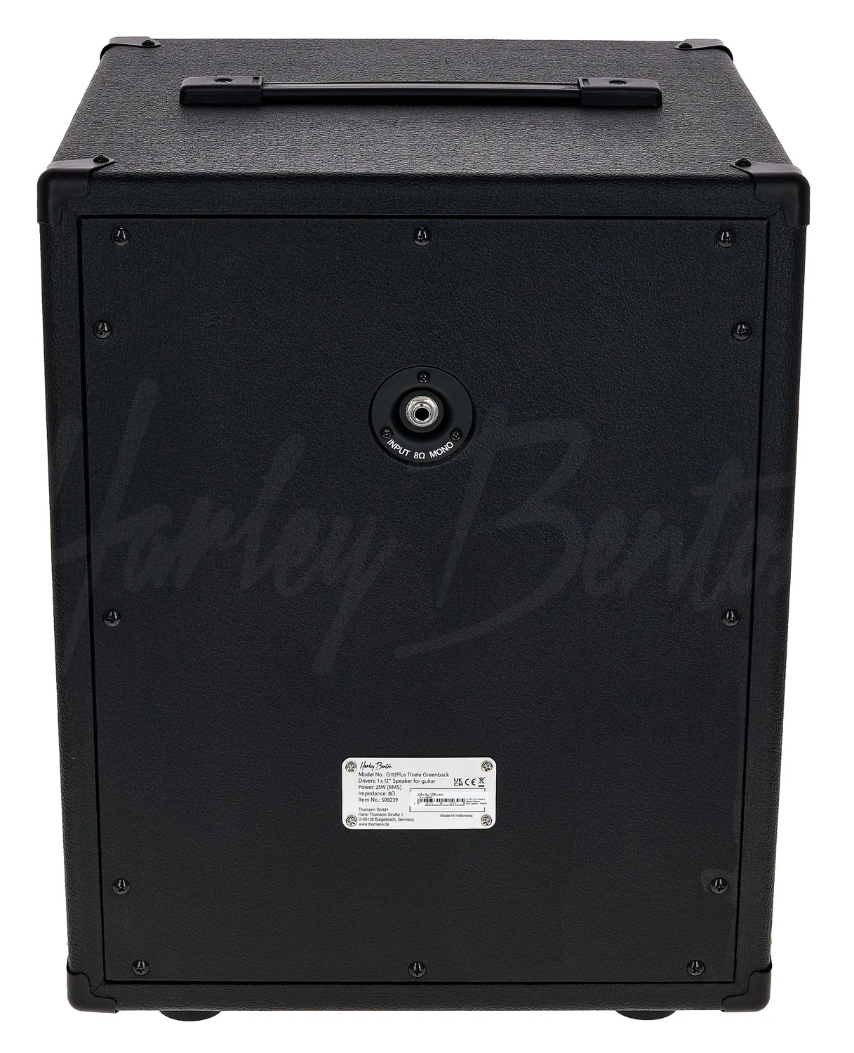 Harley Benton G112Plus Thiele Gitarrenbox Greenback 1x12