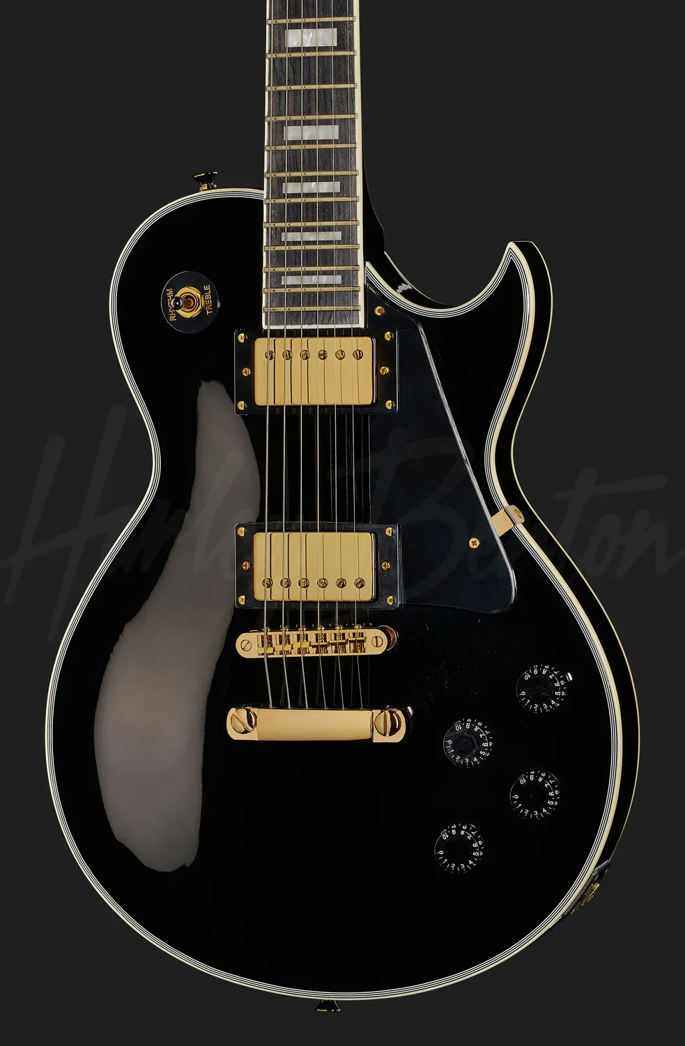 Harley Benton Vintage SC-500 BK E-Gitarre schwarz