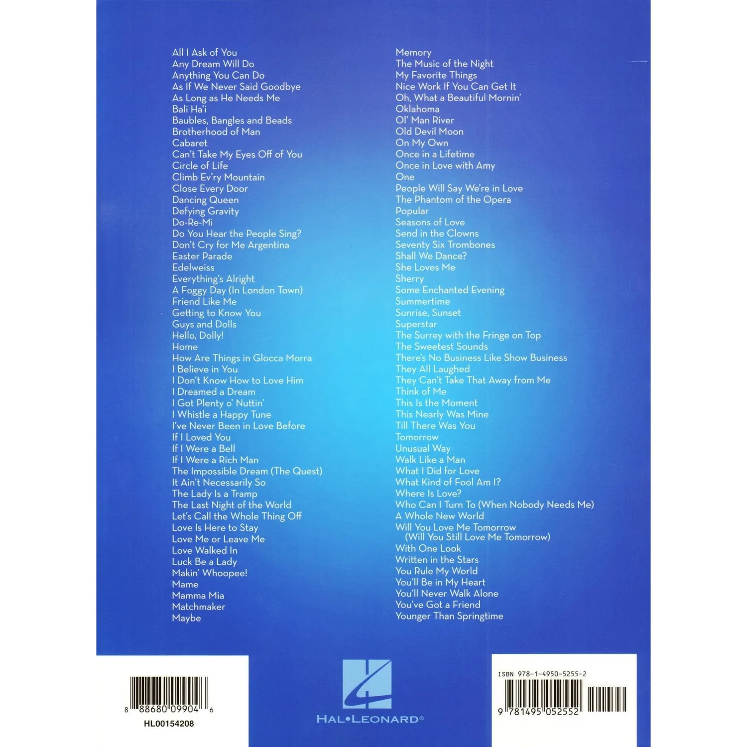 Shar Music 101 Broadway Songs Cello Noten Melodielinie