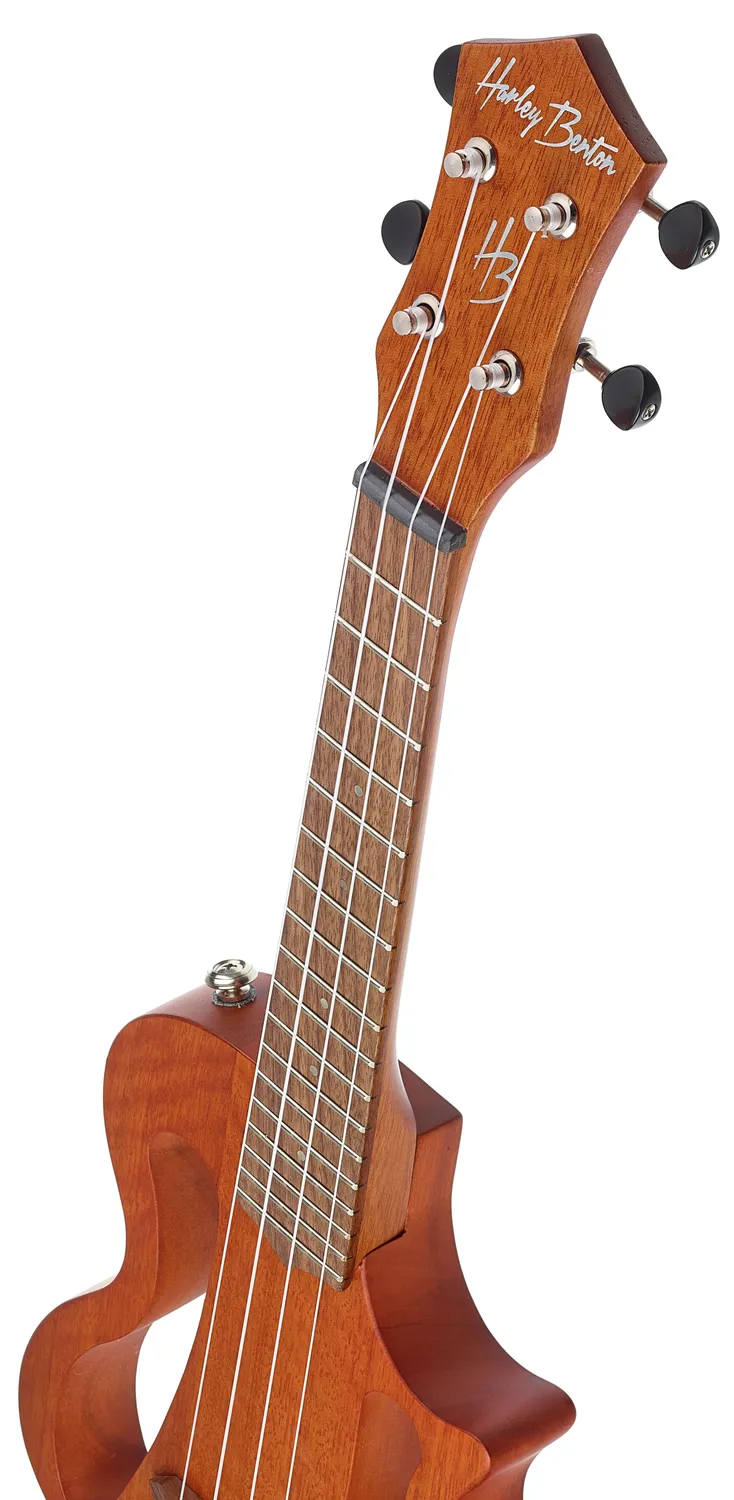 Harley Benton ElectricUke-50C NT Elektro-Ukulele Mahagoni