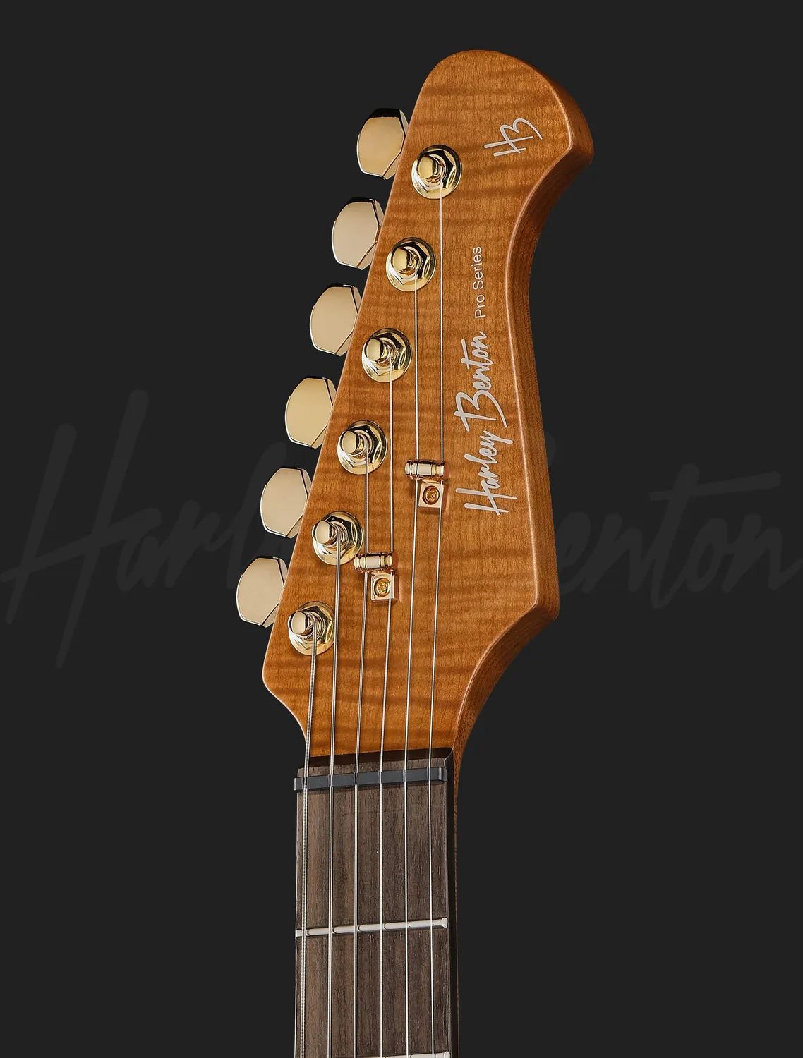 Harley Benton Fusion-IV E-Gitarre Purple Metallic Humbucker