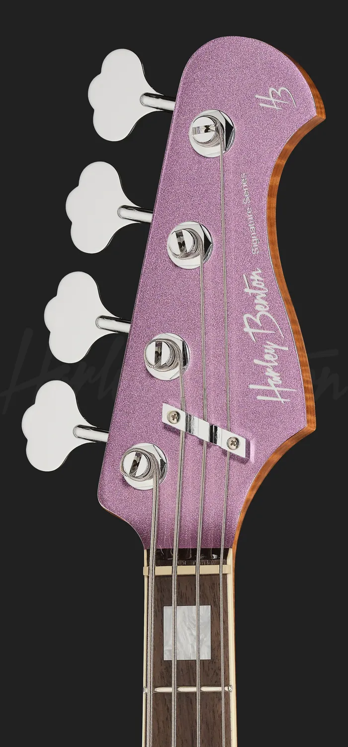 Harley Benton MV-4JB Plus BassTheWorld E-Bass burgundy
