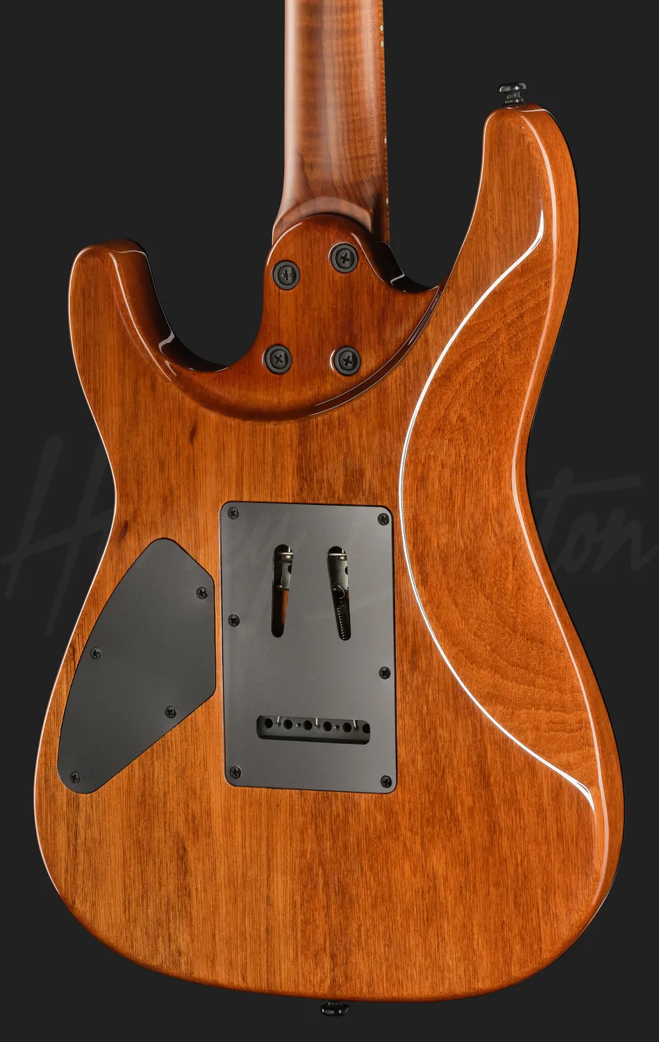 Harley Benton Fusion-IV HSH E-Gitarre White Metallic Tremolo