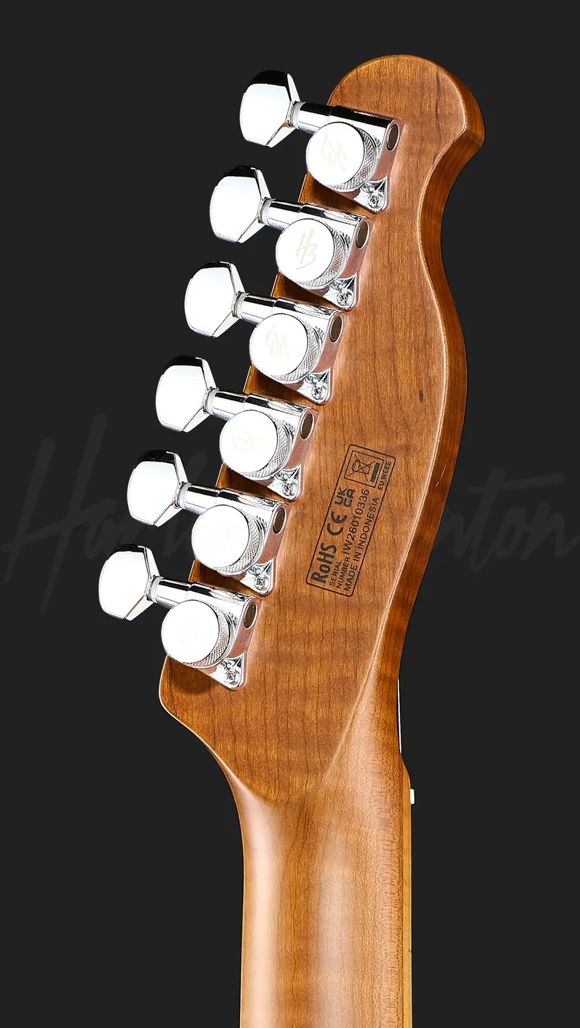 Harley Benton Progressive Fusion-T II HH LH MN OTC E-Gitarre links