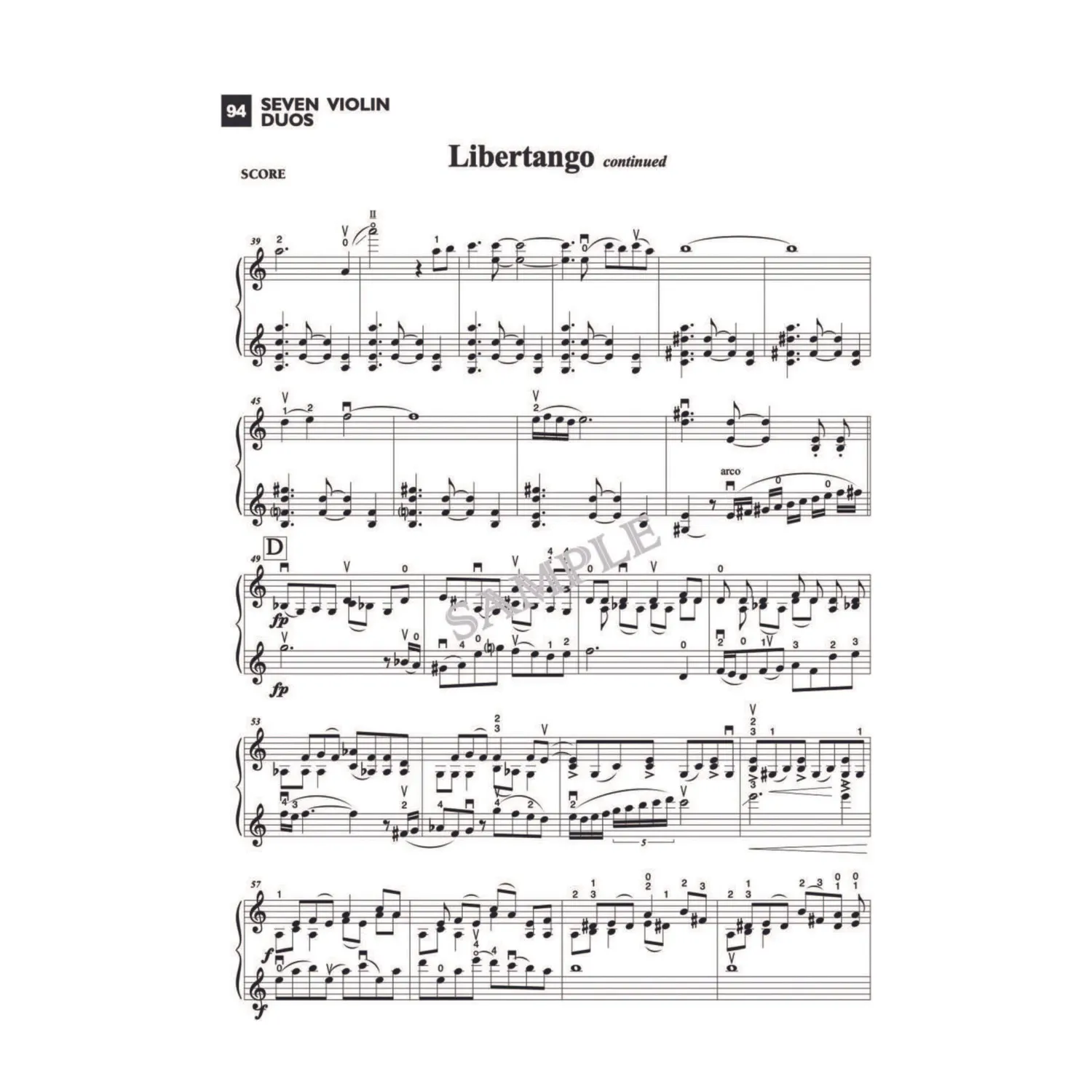 Mark O'Connor Seven Violin Duos Noten Download Fiddle