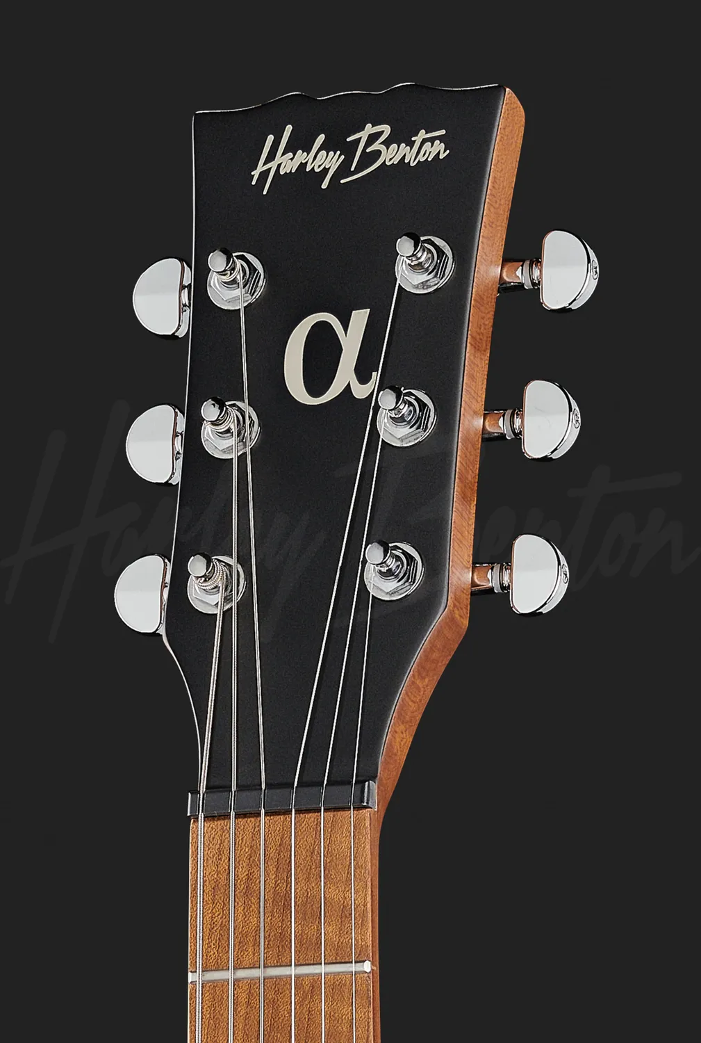 Harley Benton Aeolus E-Gitarre Frost Flame Semi-Hollow