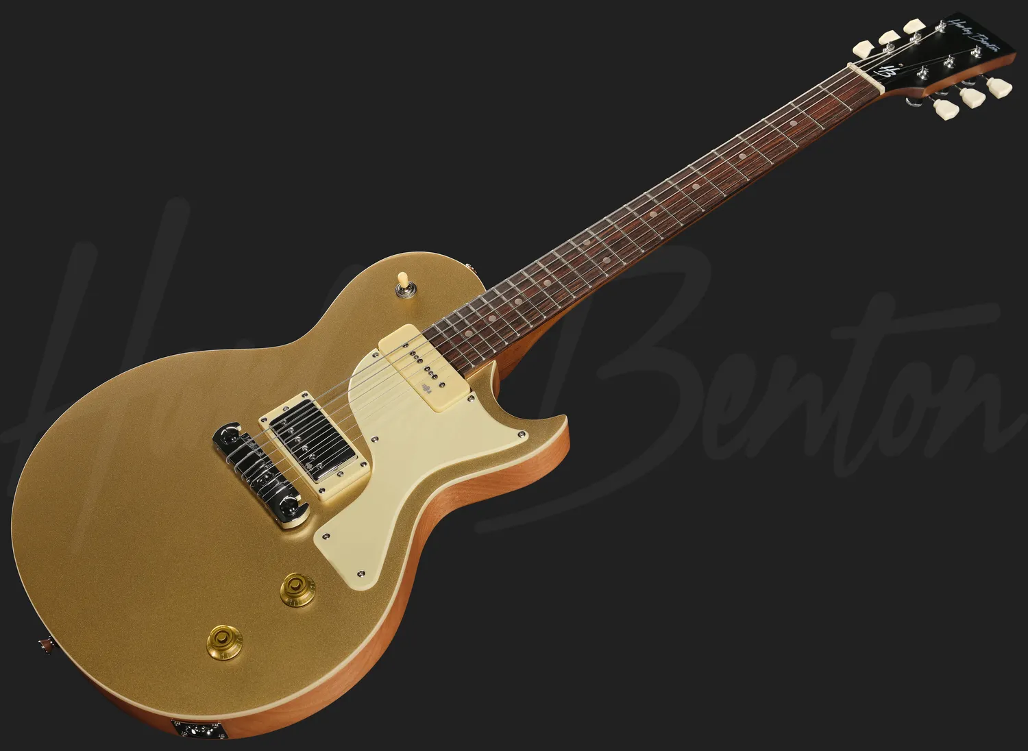 Harley Benton SC-Special Hybrid MGS E-Gitarre Maya Gold Satin