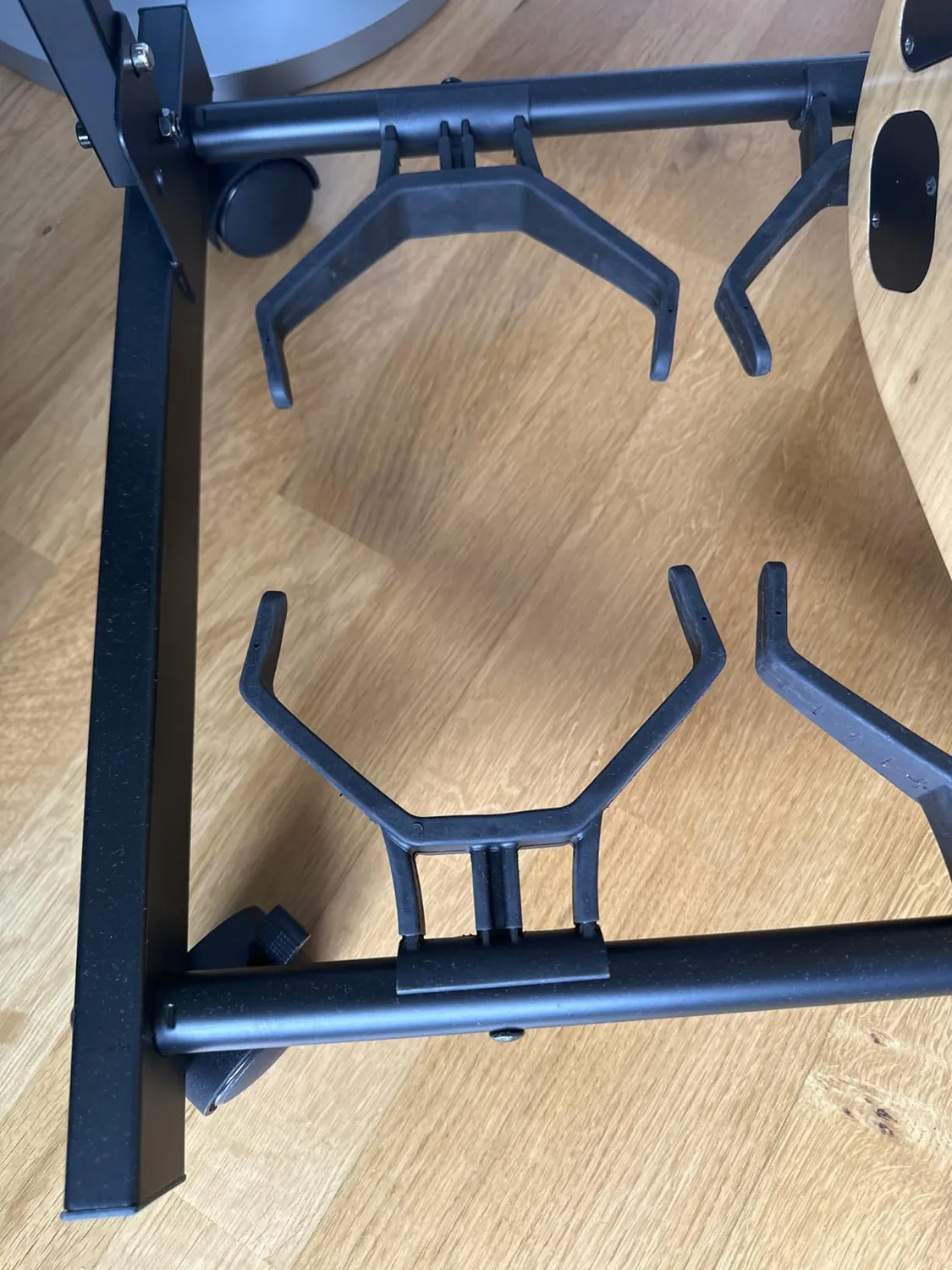 Rocktile Multistand 3-fach Gitarrenständer Rollen klappbar