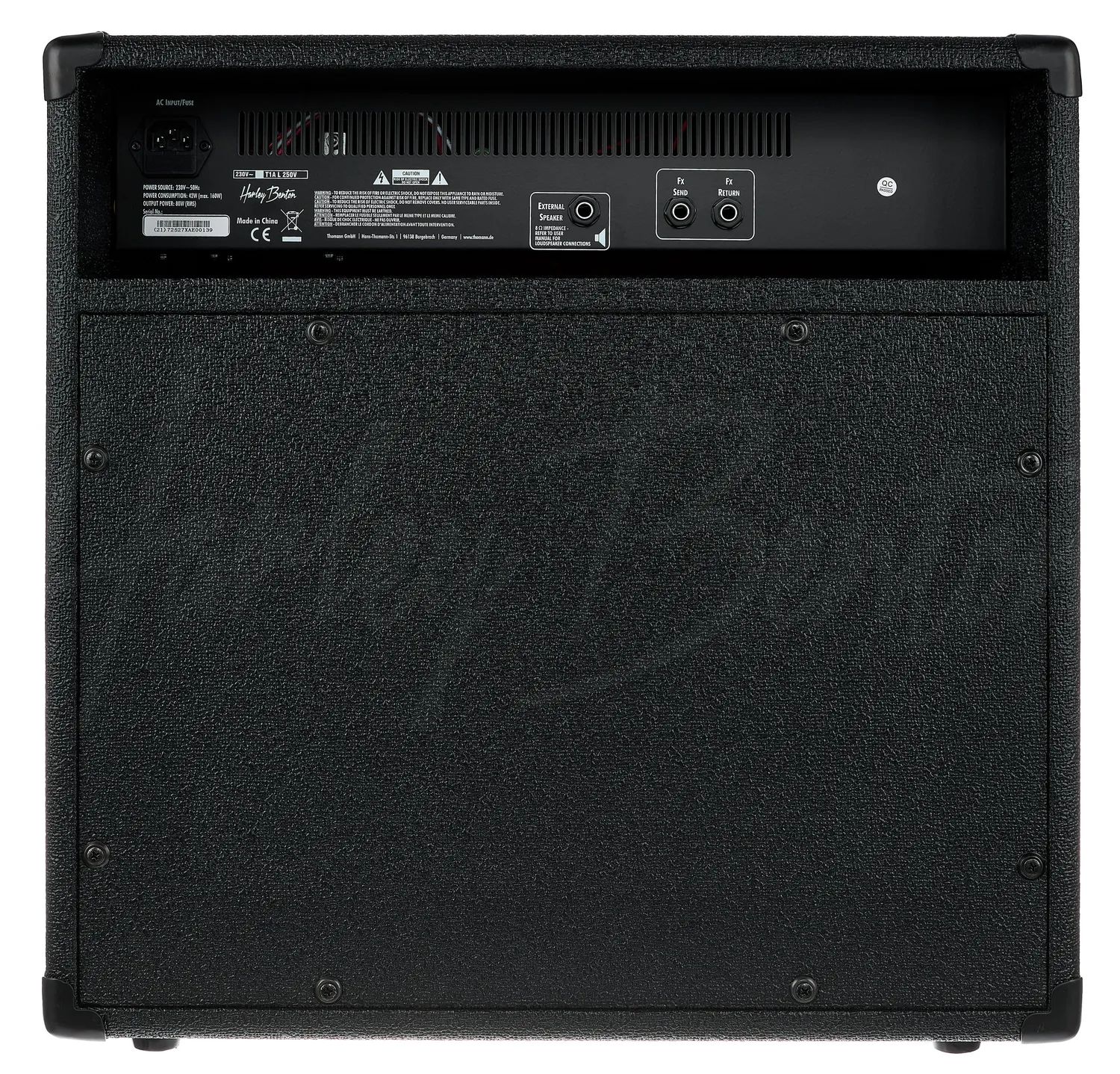 Harley Benton Standard HB-80B Basscombo 80 Watt 1x12