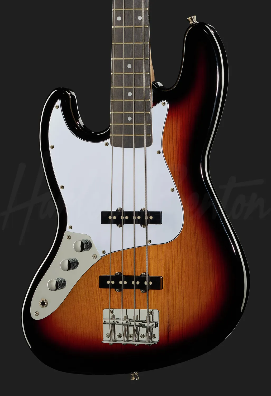Harley Benton Student JB-20LH E-Bass Sunburst Linkshänder