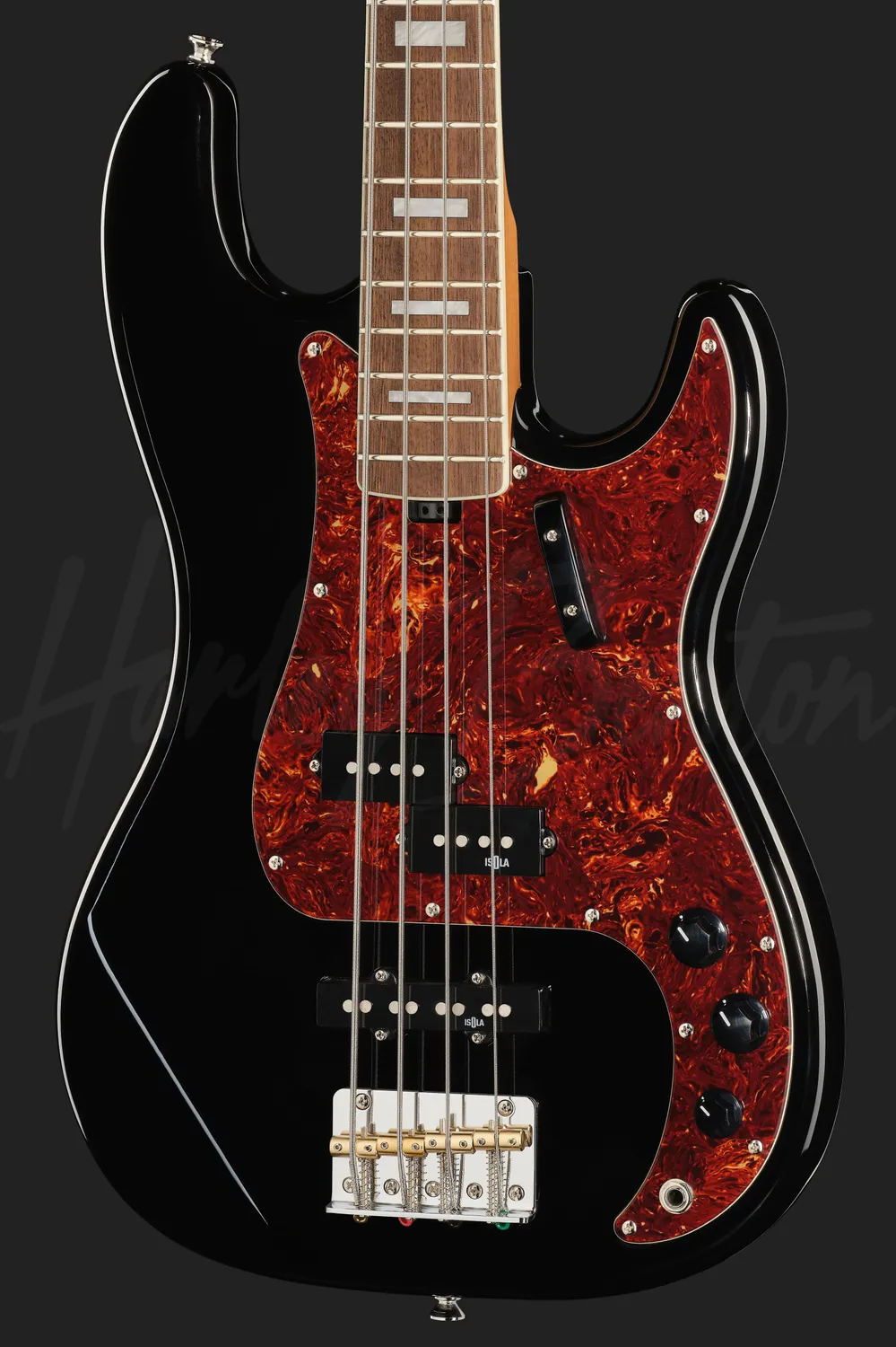 Harley Benton MV-4PJ E-Bass Black PJ-Bestückung