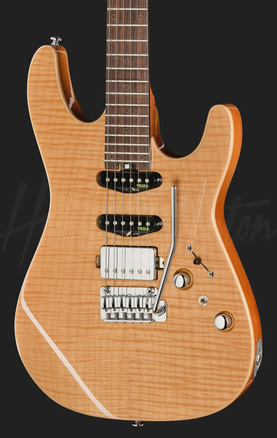 Harley Benton Fusion-IV HSS RW FNT E-Gitarre