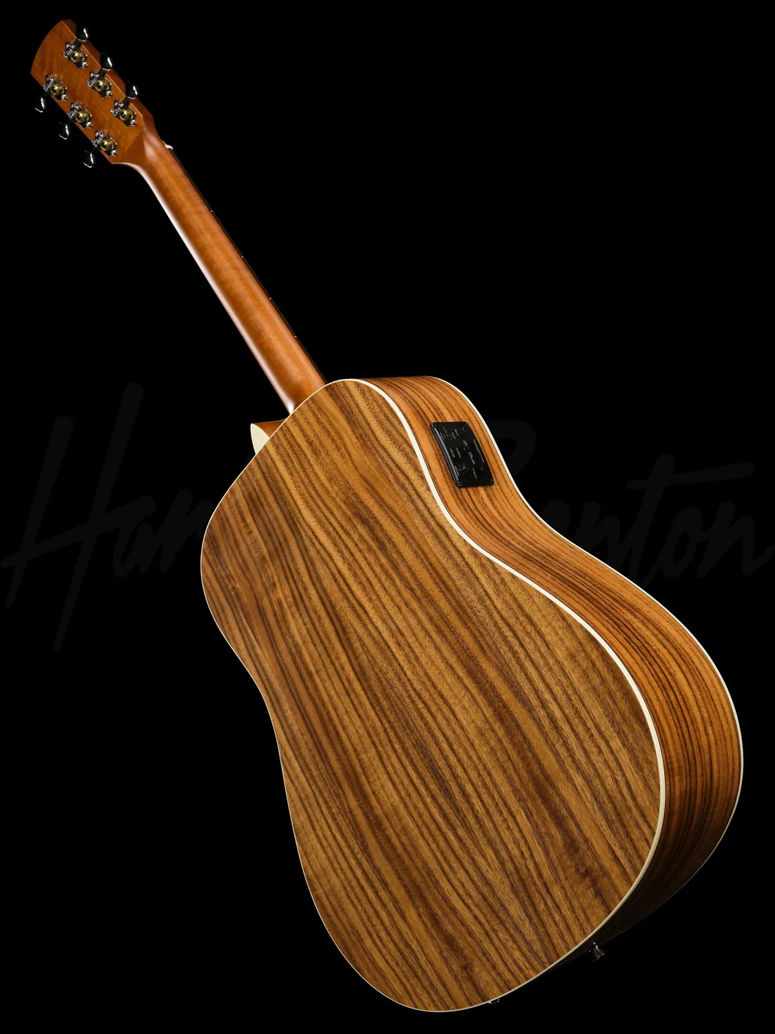 Harley Benton CLD-65AE NT Custom Line Akustikgitarre Natur Tonabnehmer