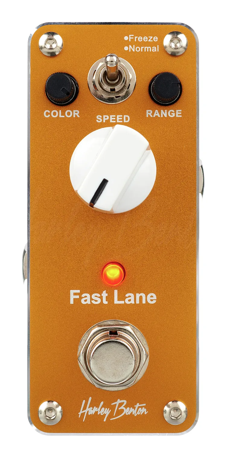Harley Benton Standard MiniStomp Fast Lane Flanger-Pedal analog