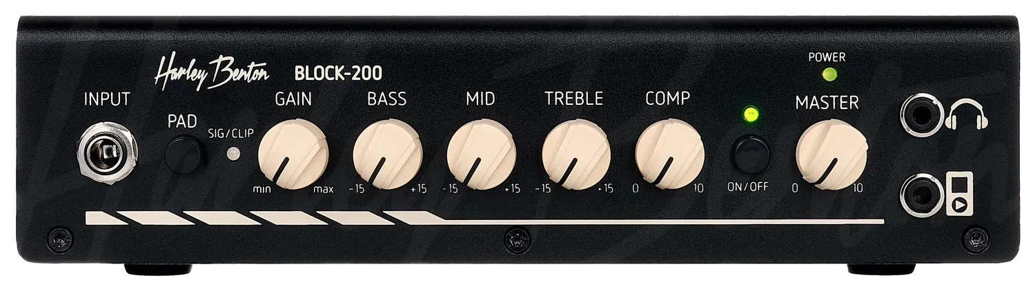 Harley Benton BLOCK-200 Basstopteil 200 Watt Class-D