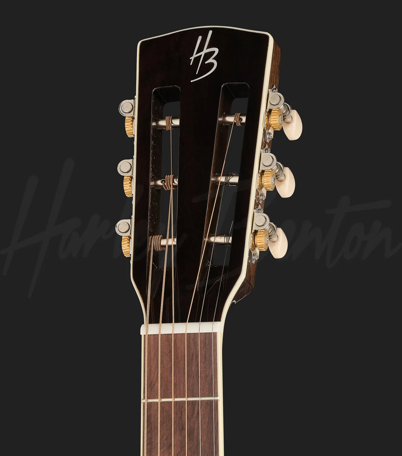 Harley Benton Custom Line CLF-50E Westerngitarre Ocean Metallic