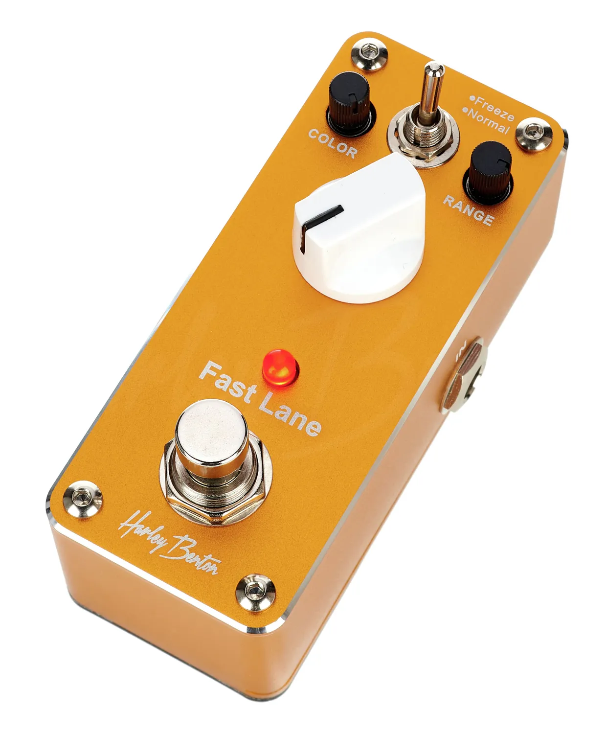Harley Benton Standard MiniStomp Fast Lane Flanger-Pedal analog