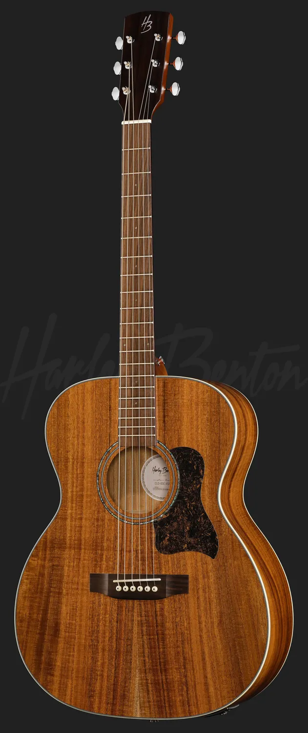 Harley Benton Custom CLO-65AE NT Westerngitarre Akazie Tonabnehmer