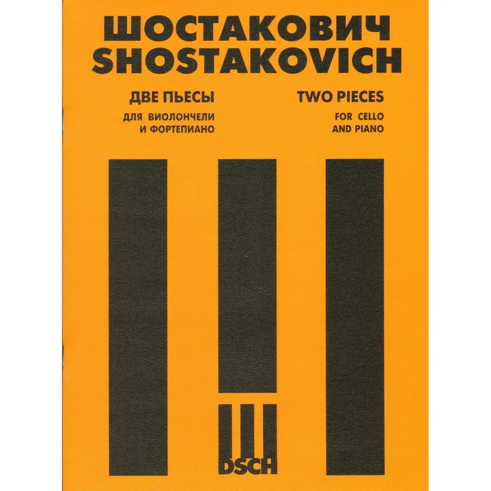 DSCH Schostakowitsch Two Pieces Noten Cello
