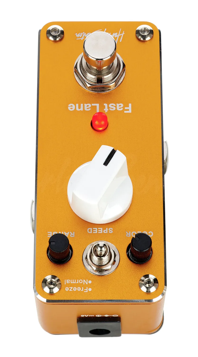 Harley Benton Standard MiniStomp Fast Lane Flanger-Pedal analog