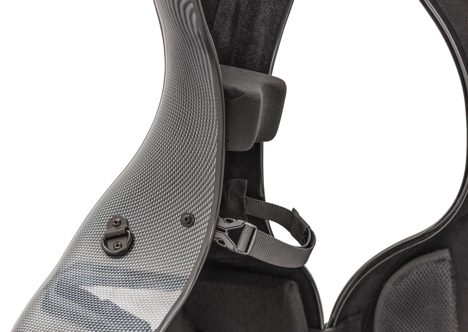 Shar Music SL Montagnana Cellokasten Carbon Silbergrau