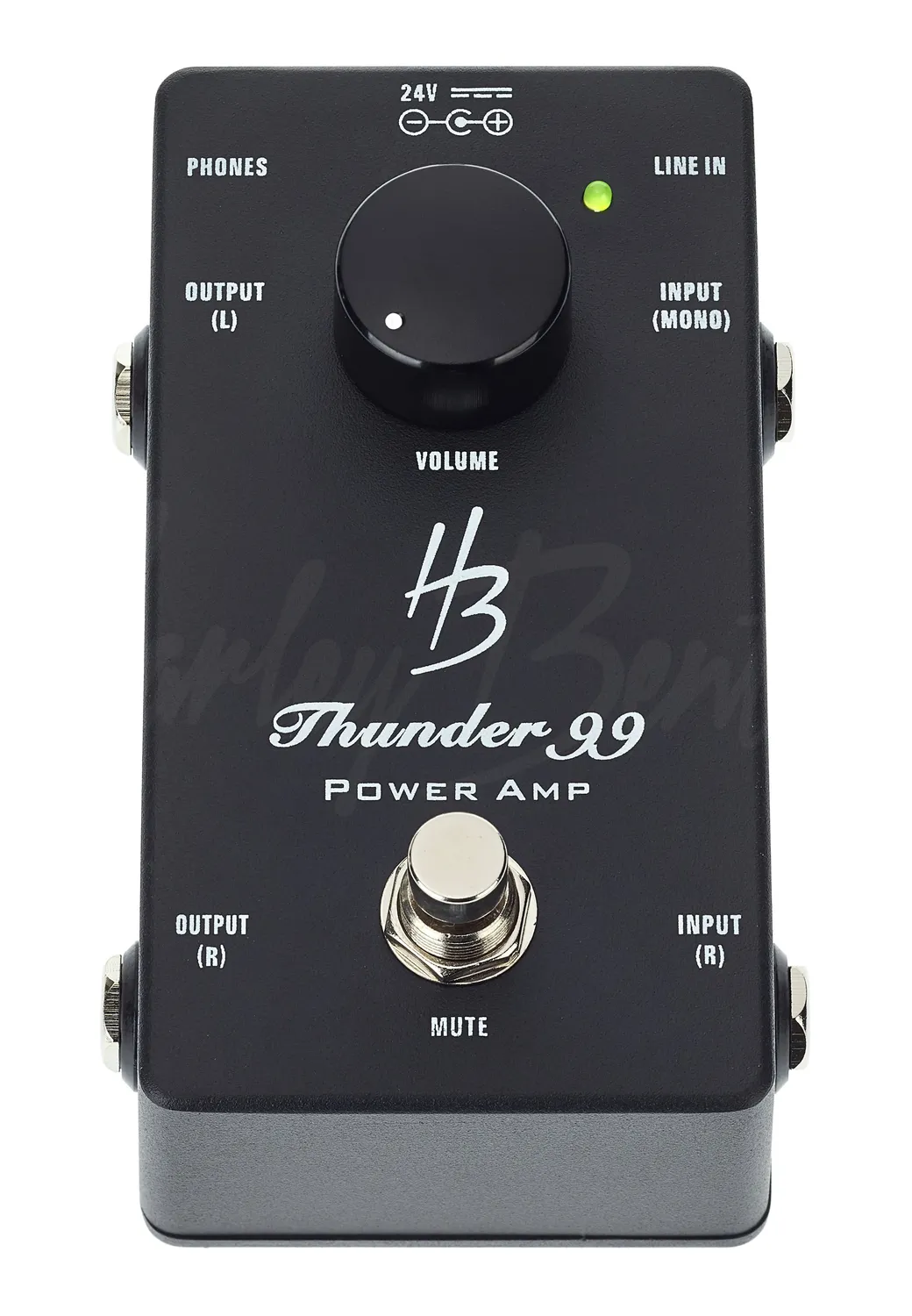 Harley Benton Custom Line Thunder 99 Endstufen-Pedal 2x50 Watt