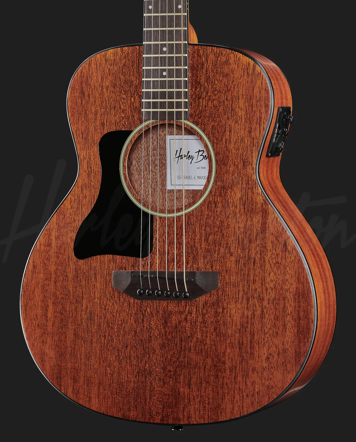 Harley Benton Custom GS-Travel-E LH Westerngitarre Mahagoni