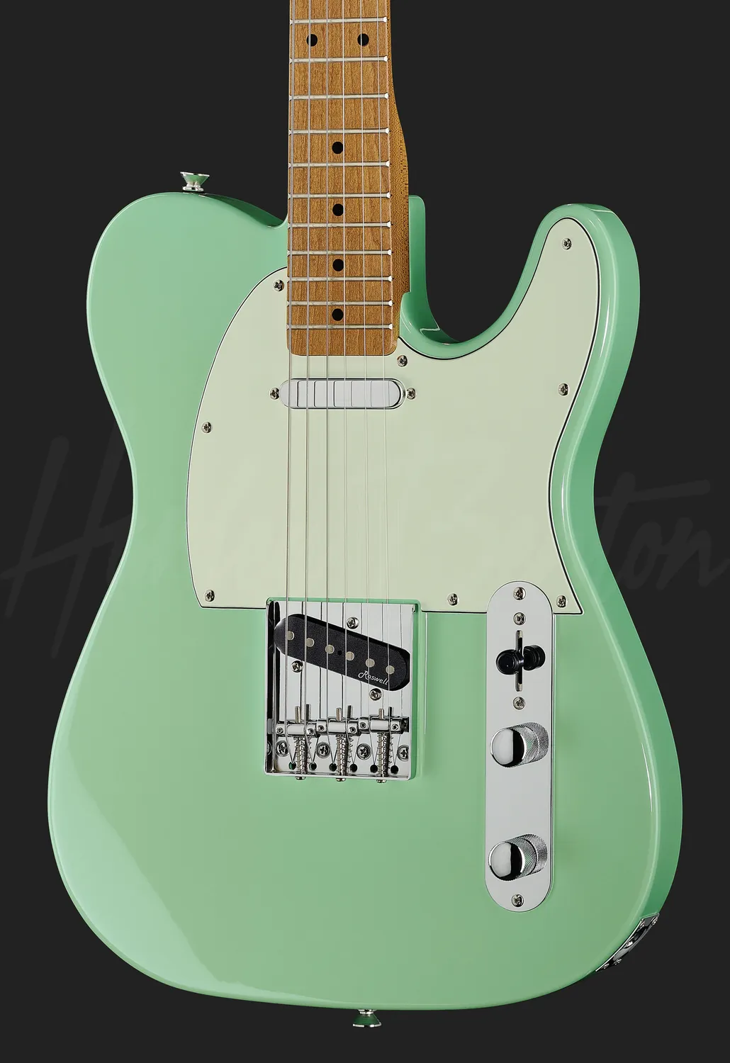 Harley Benton TE-62CC SFG E-Gitarre Seafoam Green Twang