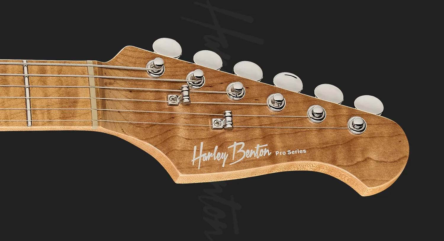 Harley Benton Deluxe ST-Modern Plus HSS E-Gitarre White
