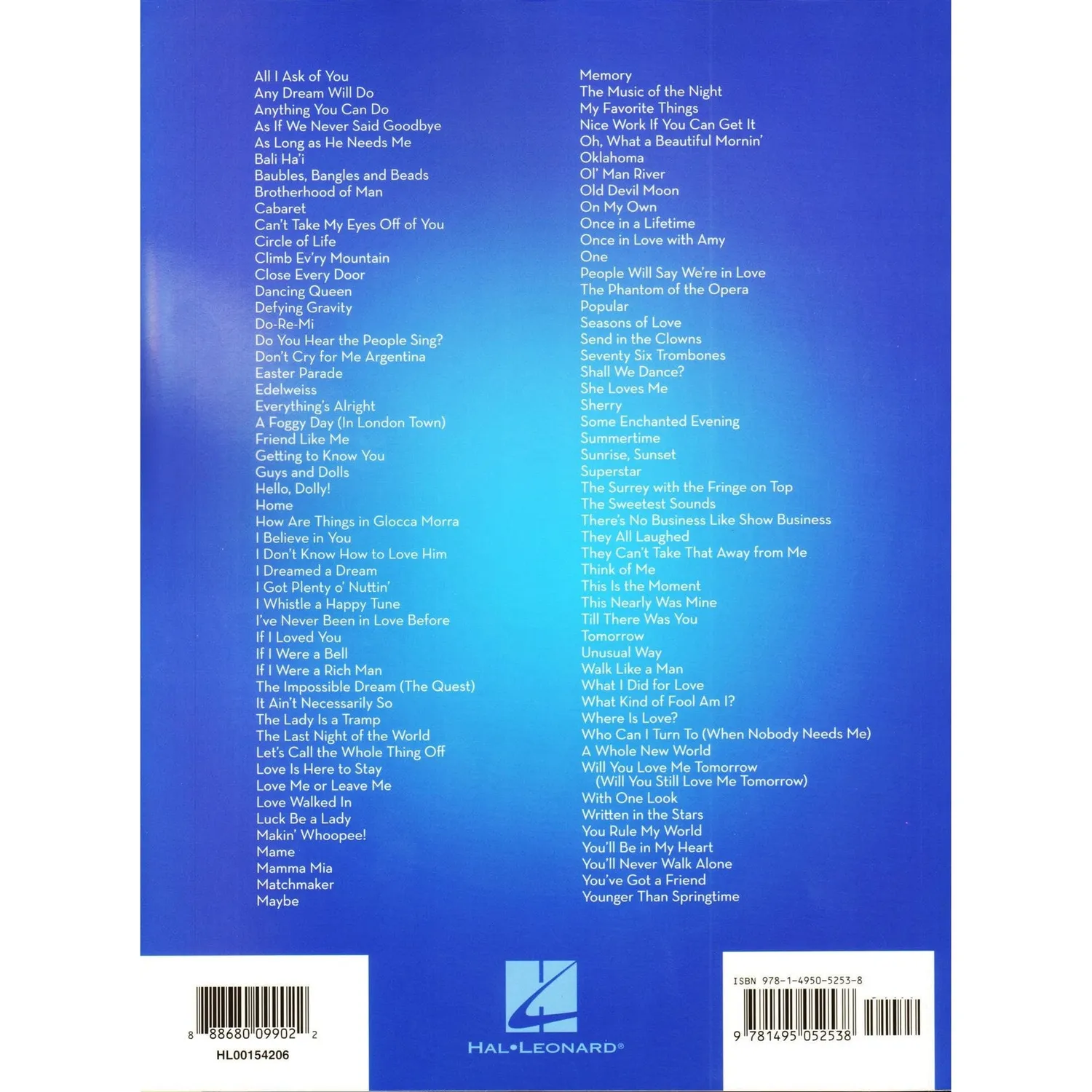 101 Broadway Songs Notenheft Geige Melodielinie