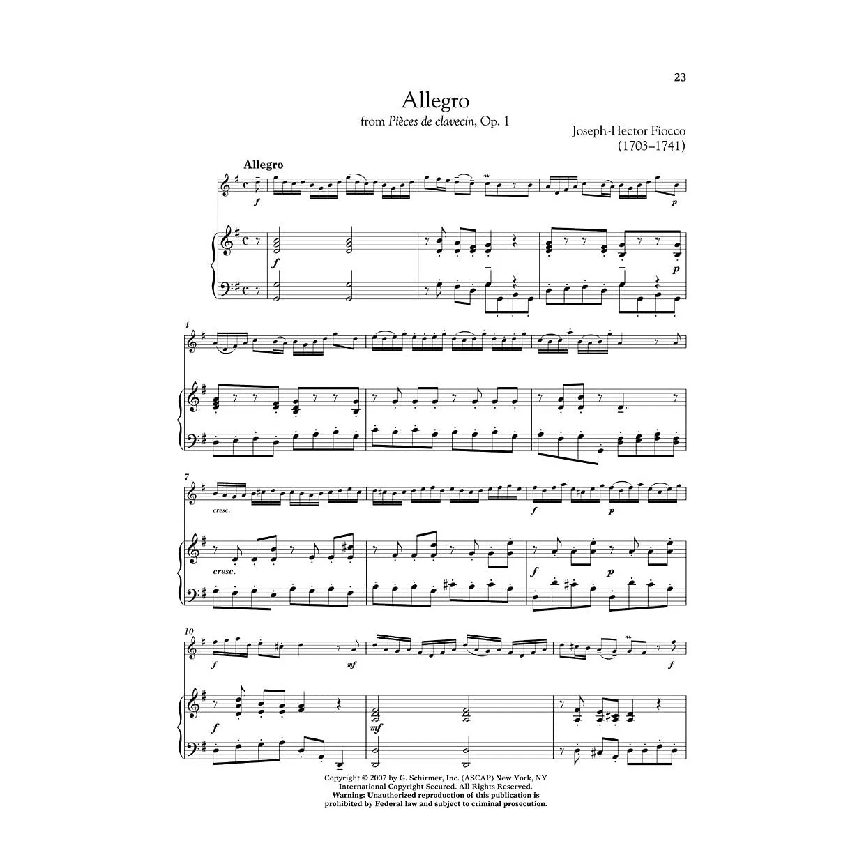 Shar The Violin Collection 11 Stücke Violine Klavier CD