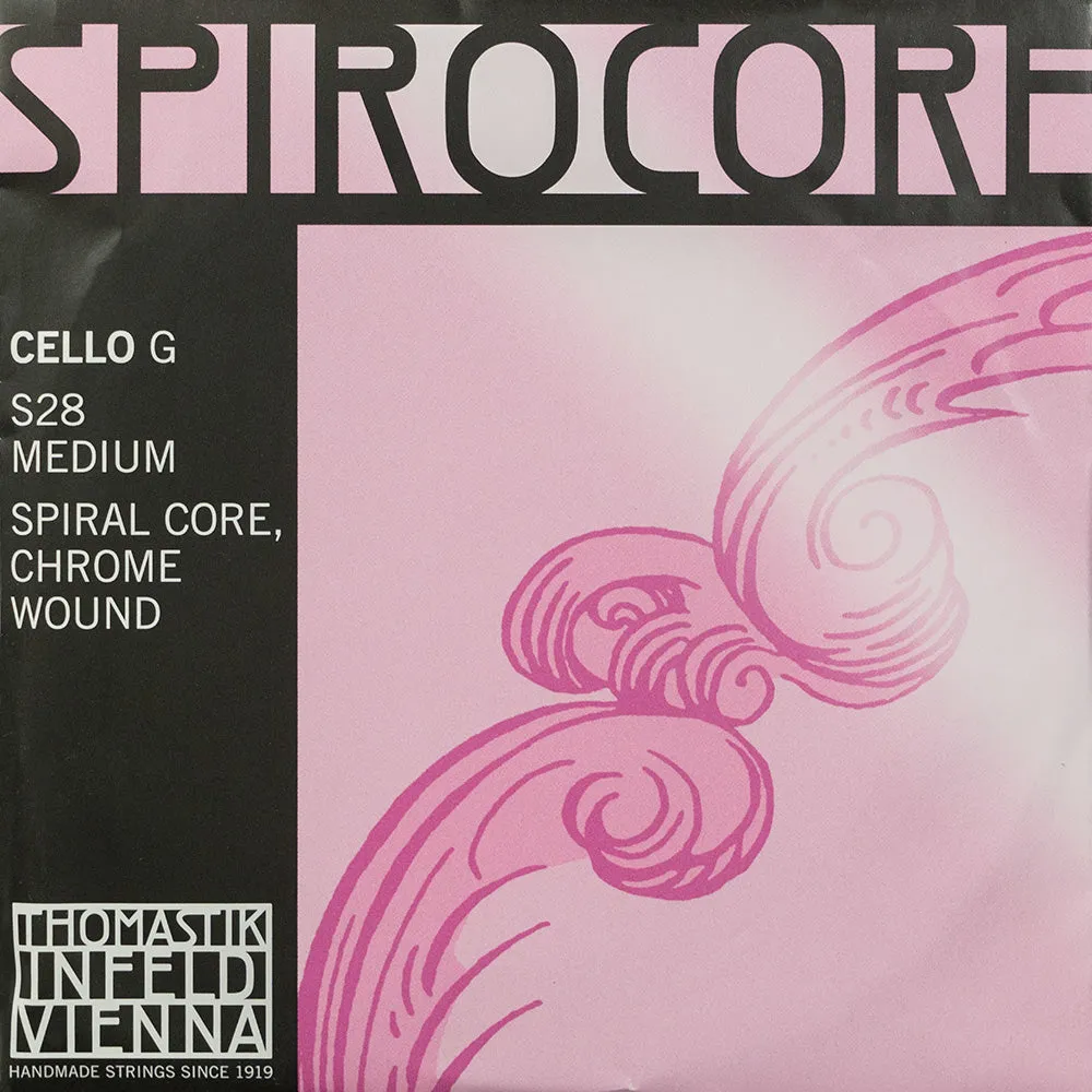 Thomastik Spirocore Cello G-Saite 4/4 Silber Mittel