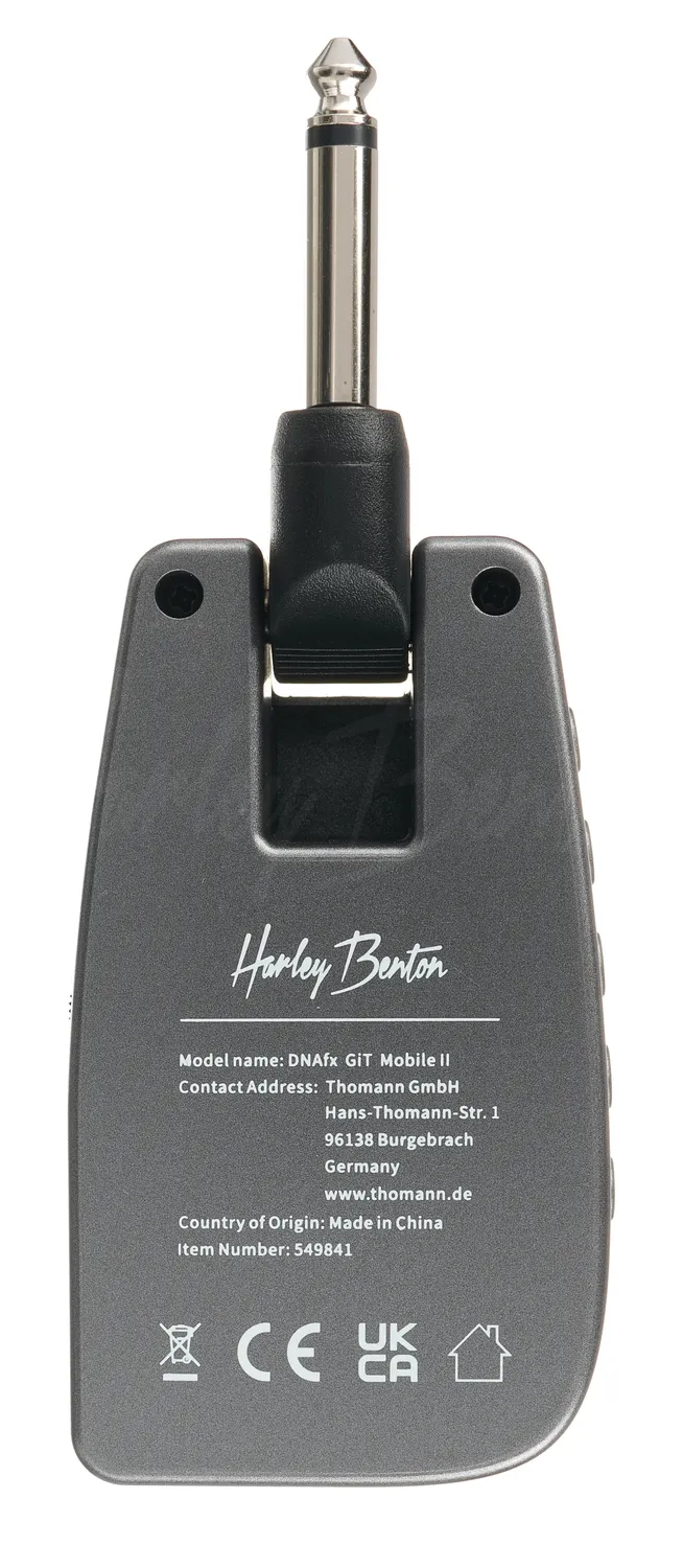 Harley Benton DNAfx GiT Mobile II Kopfhörerverstärker 14 Amps