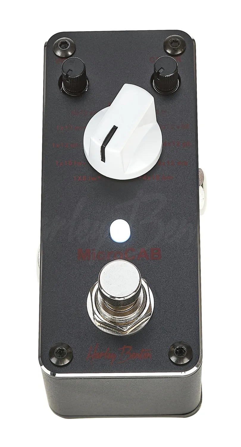 Harley Benton MicroCAB Effektpedal Mini 11 Boxen True Bypass