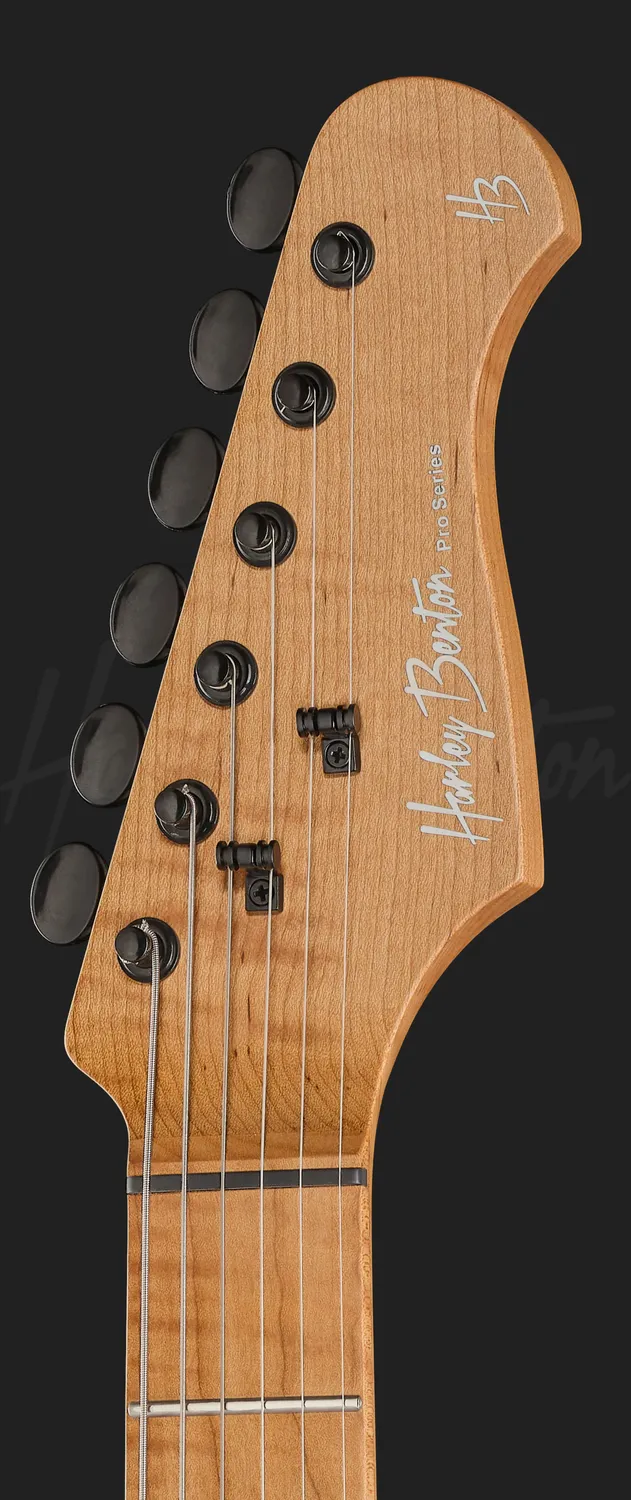 Harley Benton ST-Modern Plus MN HSS E-Gitarre Purple