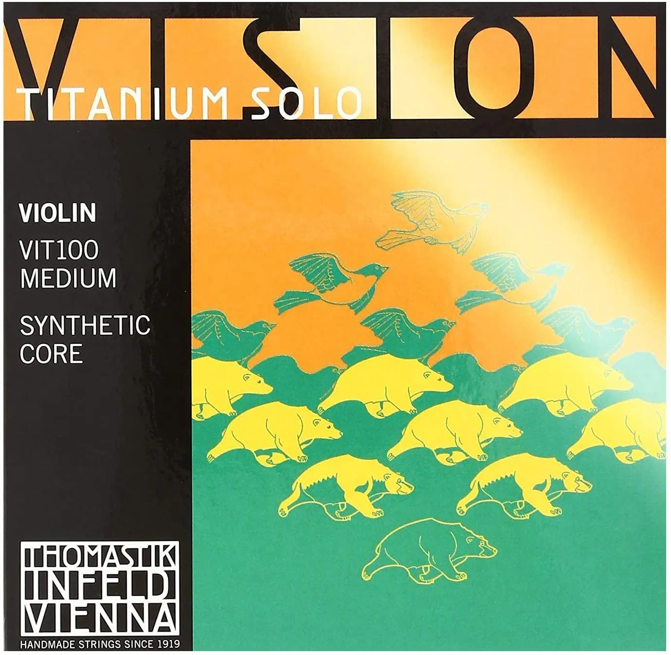 Thomastik Vision Titanium Solo Violinsaite G silber